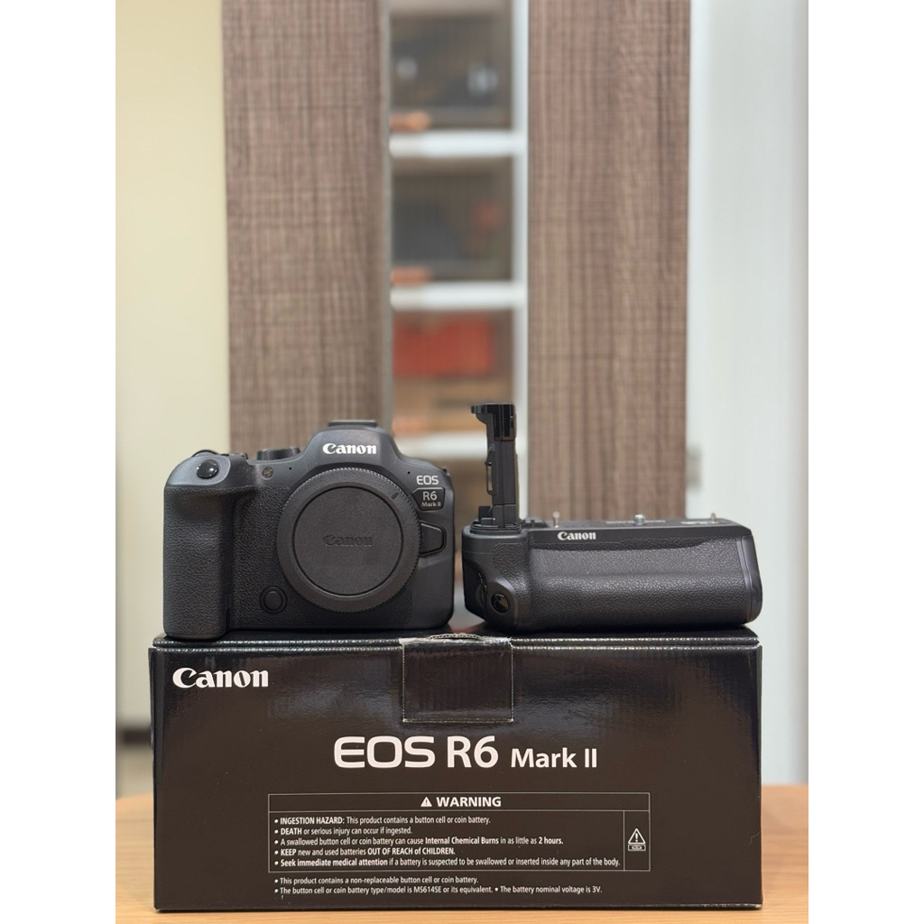 售】Canon EOS R6 mark II+原廠BG-R10手把公司貨保固內（初芯二手 