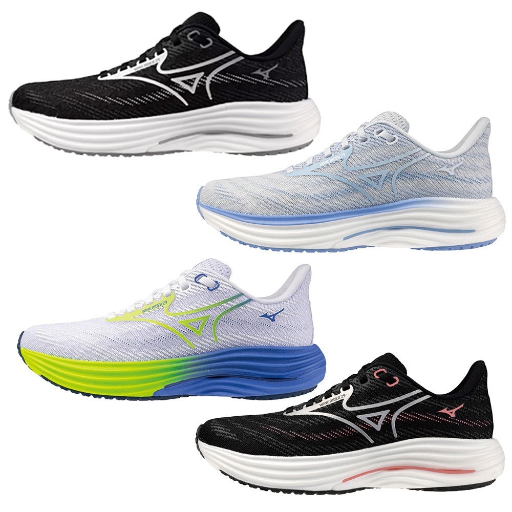 Mizuno 美津濃慢跑鞋女鞋RIDER 29 4E超寬楦J1GD250622/J1GD250671/74