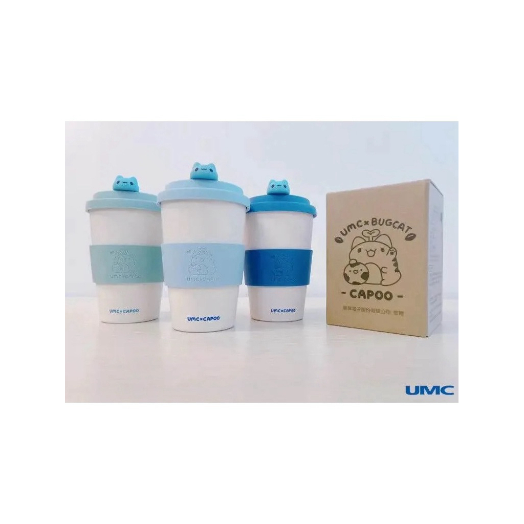 【全新】聯電 UMCx 咖波聯名限定永續隨行杯 約450ml（藍綠色） | 蝦皮購物