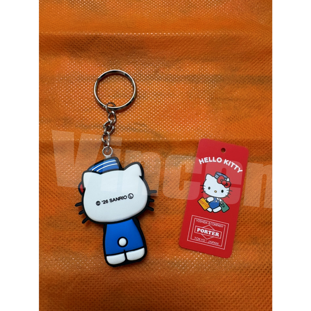 全新現貨YOSHIDA & Co. PORTER x HELLO KITTY KEY CHARM鑰匙圈| 蝦皮購物