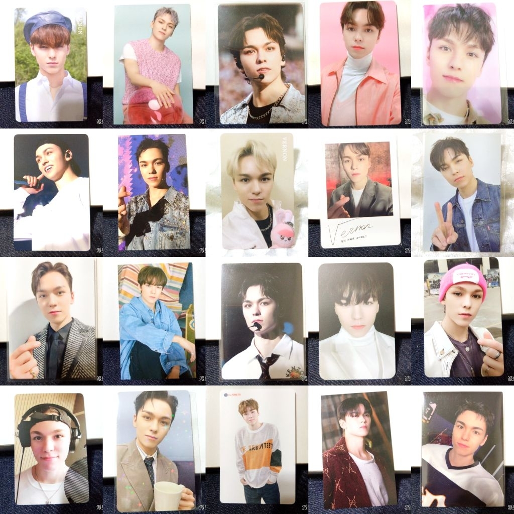 2026.04更新)Seventeen Vernon 崔瀚率專卡HMV特典卡限定卡官方小卡