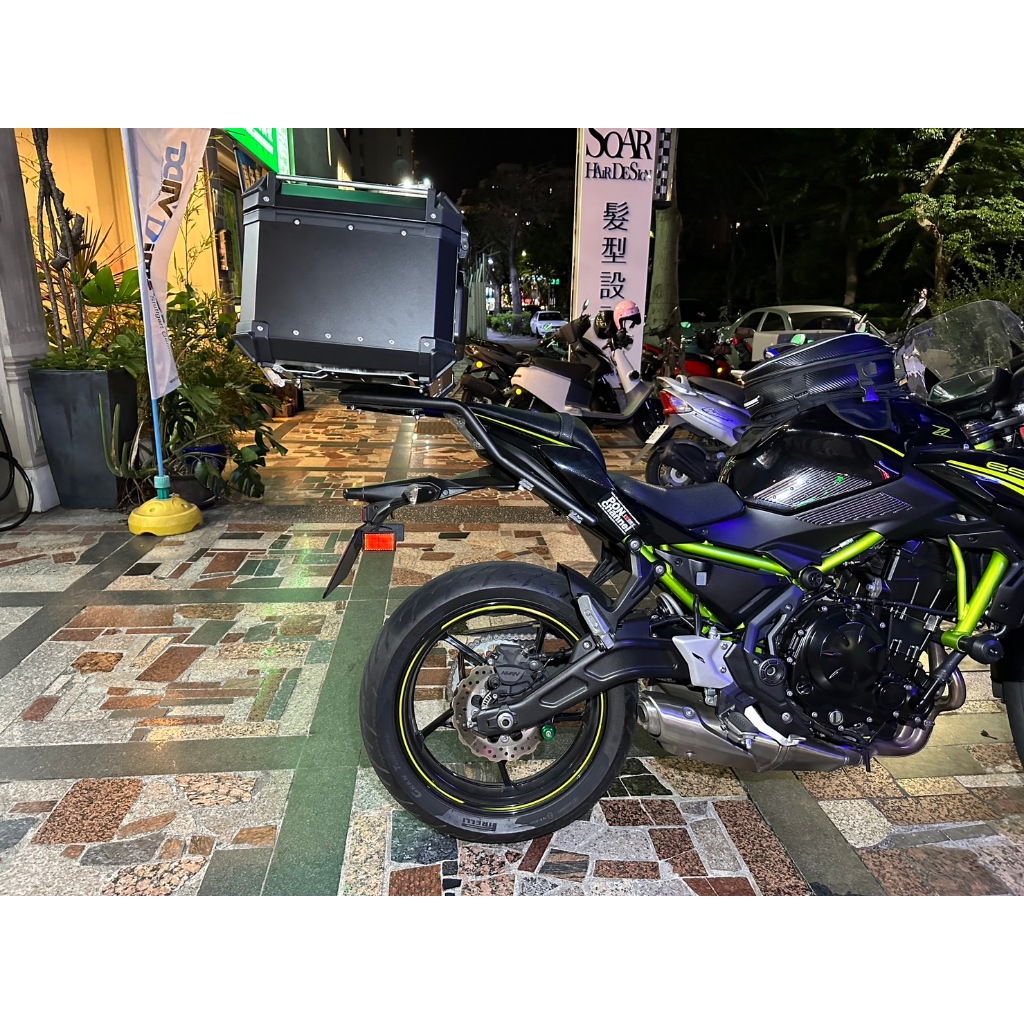 柏霖動機台中門市DMV KAWASAKI NINJA 650 Z650 後貨架後架鋁箱後箱貨架