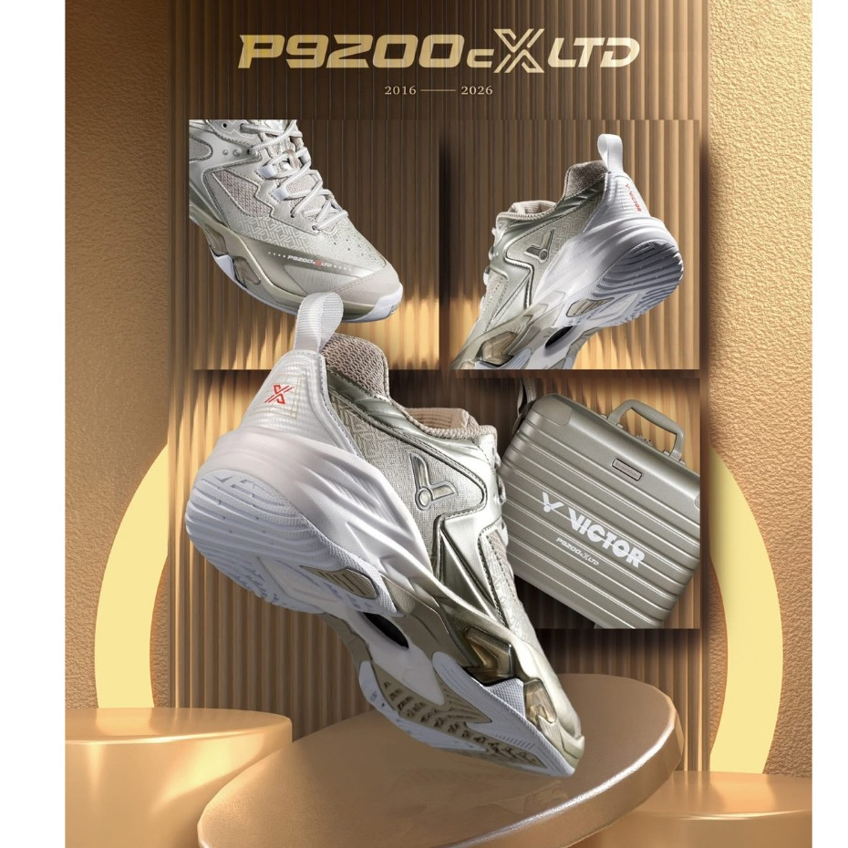 【力揚體育 羽球】 VICTOR 羽球鞋 P9200cXLTD X 鈦金 勝利 羽毛球鞋 P9200 #鈦金限量紀念款 | 蝦皮購物