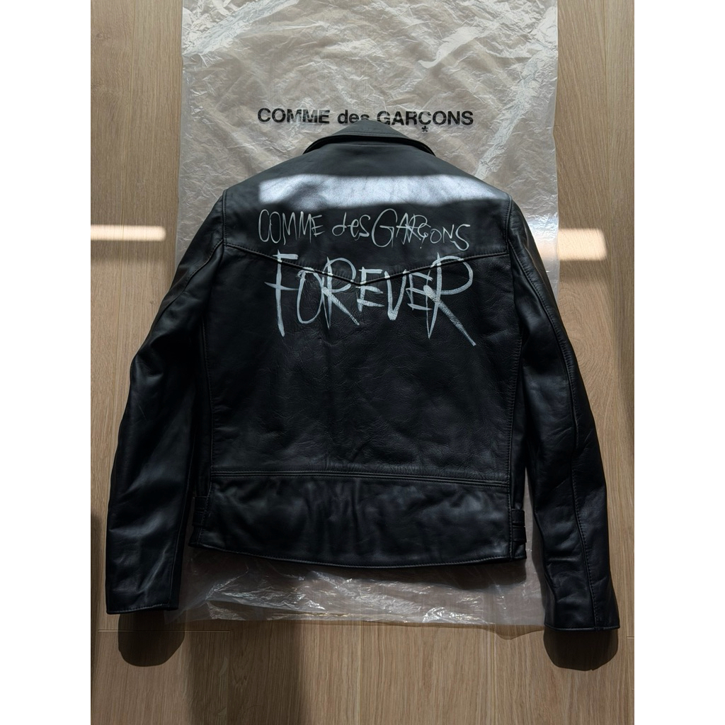 青山限定Comme des Garcons × Lewis Leathers CDG Forever 川久保玲