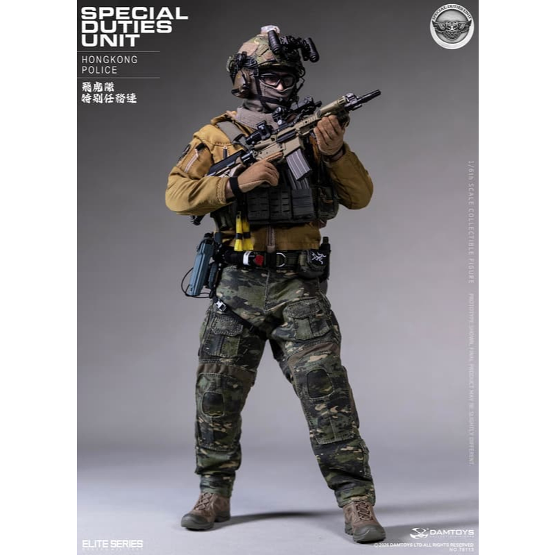預購DAMTOYS 1:6 HK SDU 香港警察特別任務連飛虎隊NO.78113 | 蝦皮購物