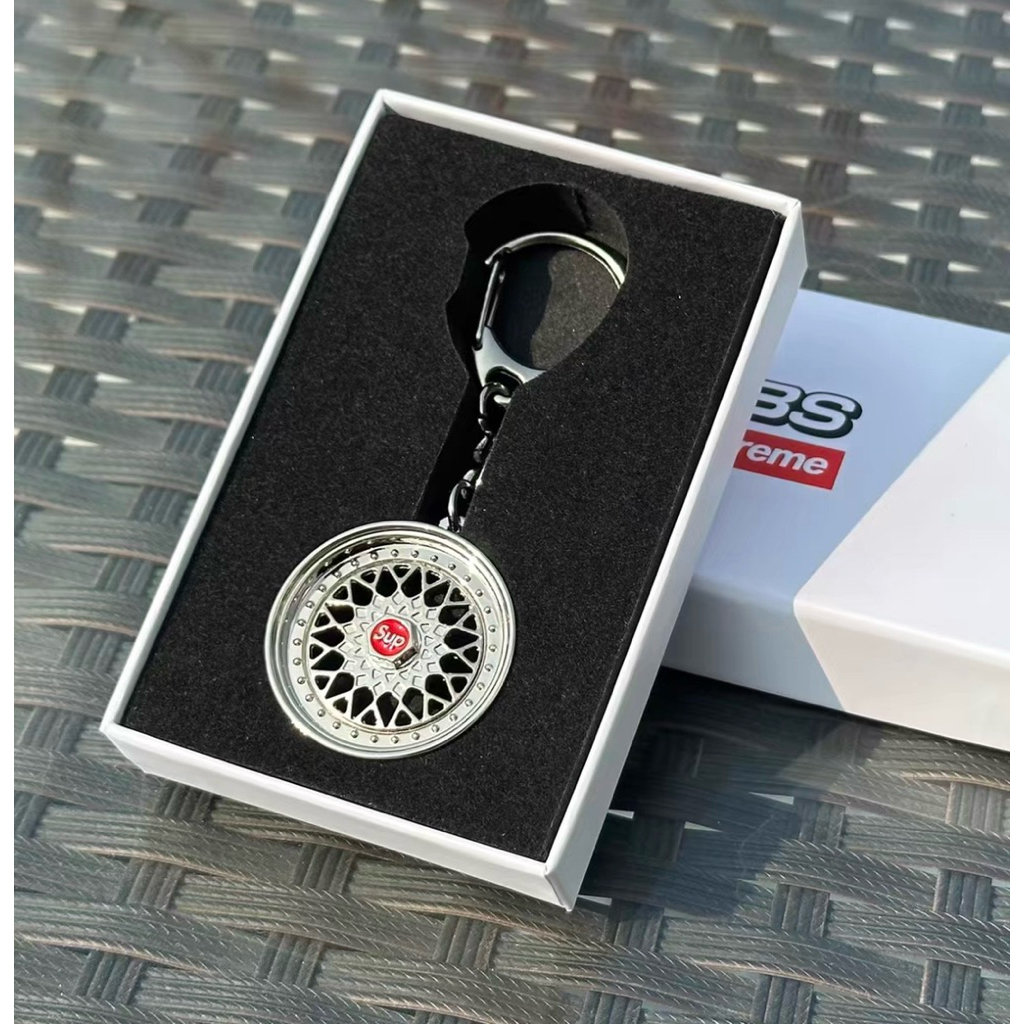 全新現貨免運25FW Supreme BBS RS Rim Keychain 聯名BBS輪框鑰匙圈鑰匙扣 | 蝦皮購物