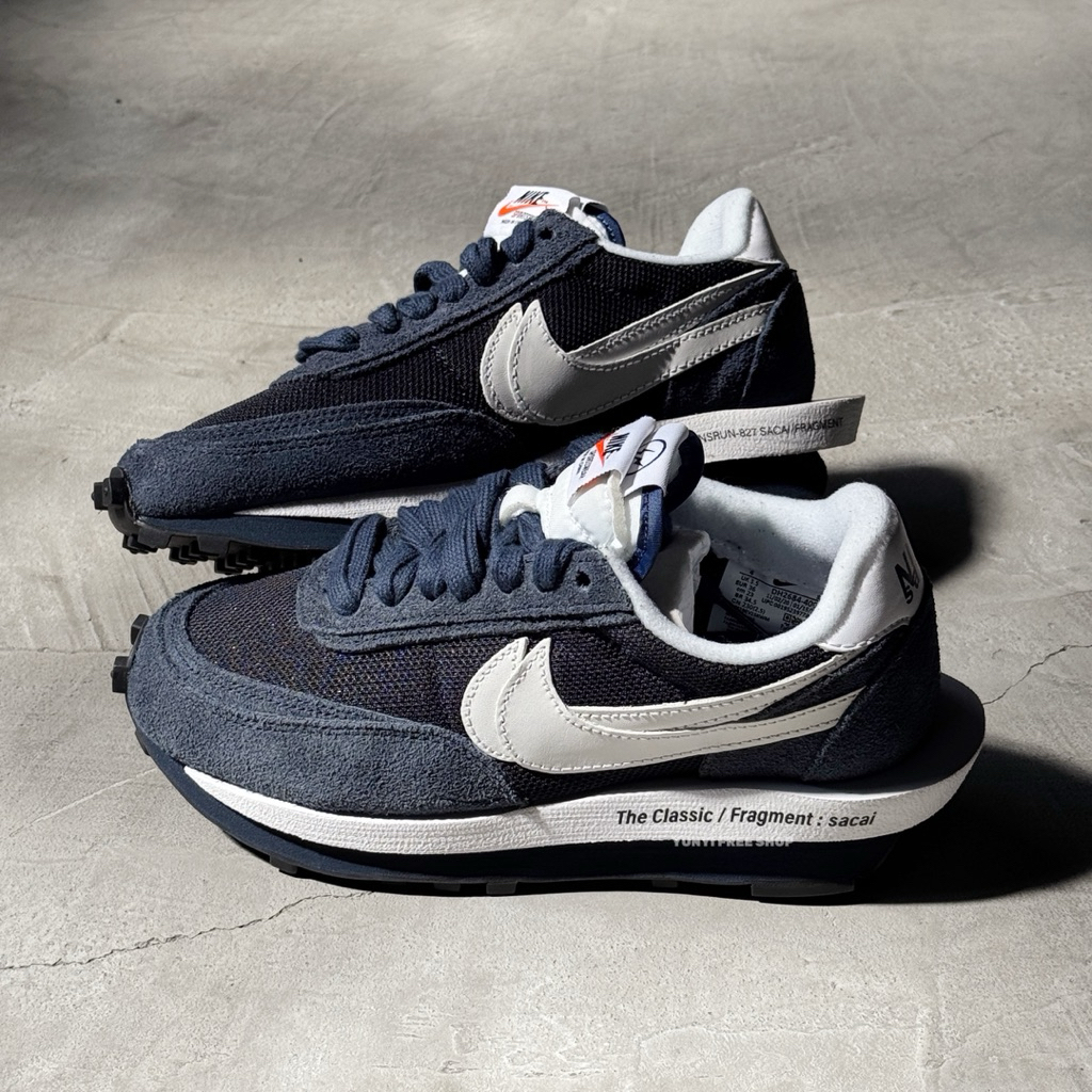 實體店面現貨NIKE LDWAFFLE x SACAI x 藤原浩藍白深藍三方聯名DH2684
