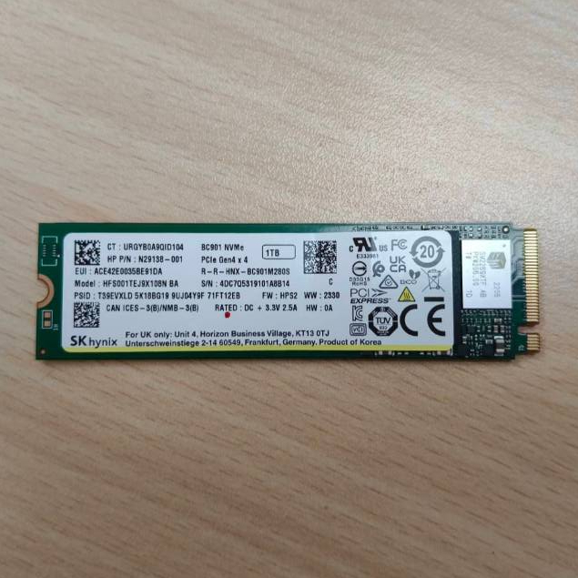 SK】SSD 1TB NVMe BC901(拆封新品&拆機良品) | 蝦皮購物