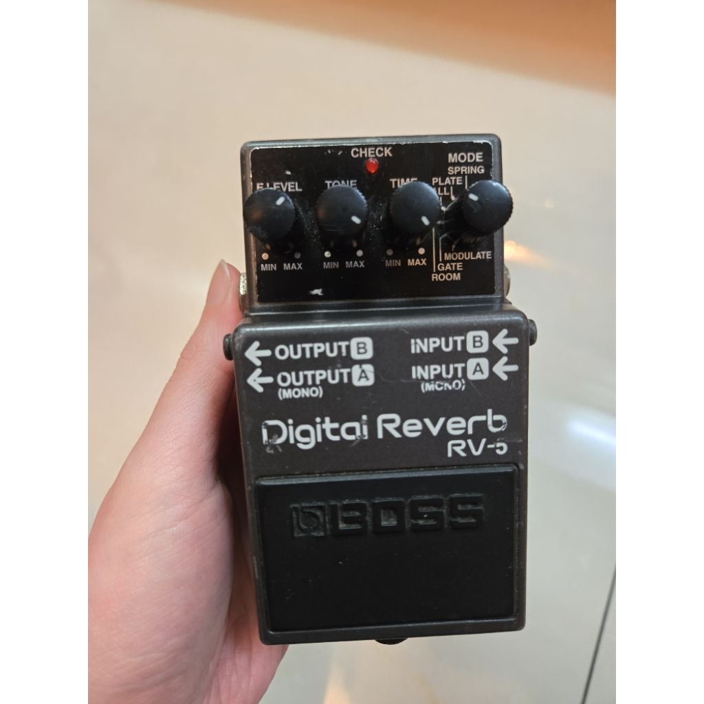 BOSS效果器RV-5 Digital Reverb 數位殘響效果器RV5 [Reverb] | 蝦皮購物