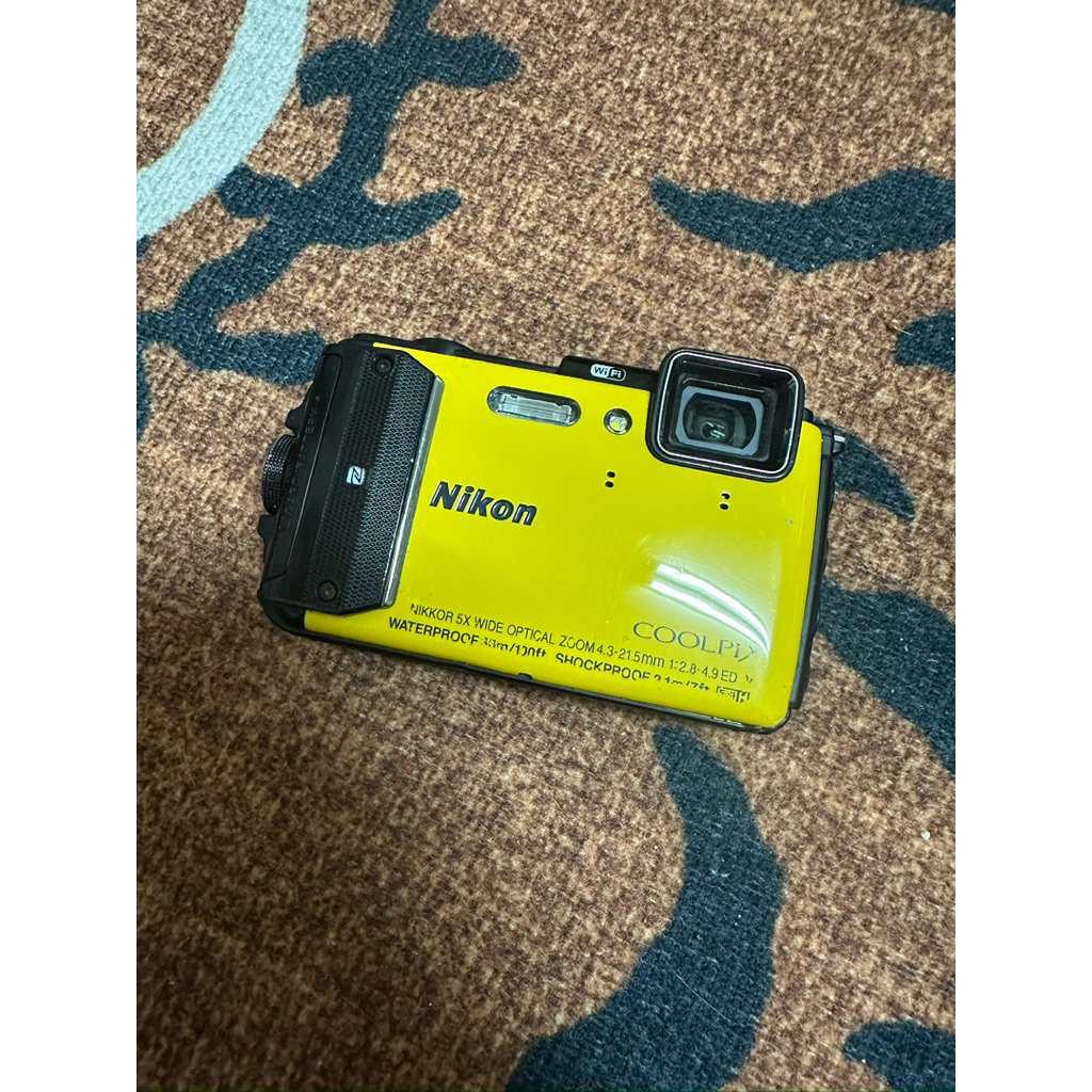 黃色Nikon COOLPIX AW130 防水相機｜人像也可以的戶外探險神器| 蝦皮購物