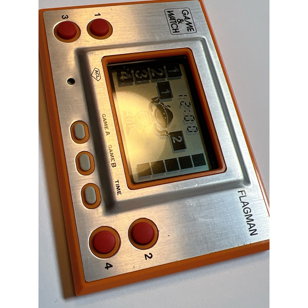 任天堂GAME AND & WATCH FLAGMAN 1980 FL-02 遊戲機直接從日本掌上型
