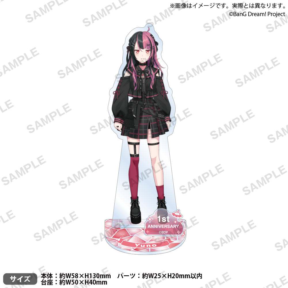 預約】BanG Dream! 夢限大一周年紀念千石ユノ壓克力立牌アクリル
