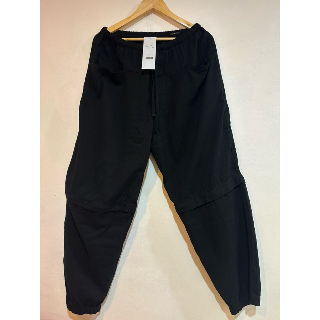 COMOLI 26ss OXFORD CONVERTIBLE PANTS (BLACK) | 蝦皮購物