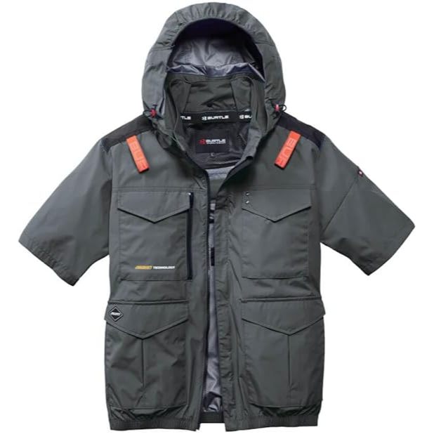 預購日本2026 新型Burtle ac2106 高背風扇開口空調服專用作業服工作服