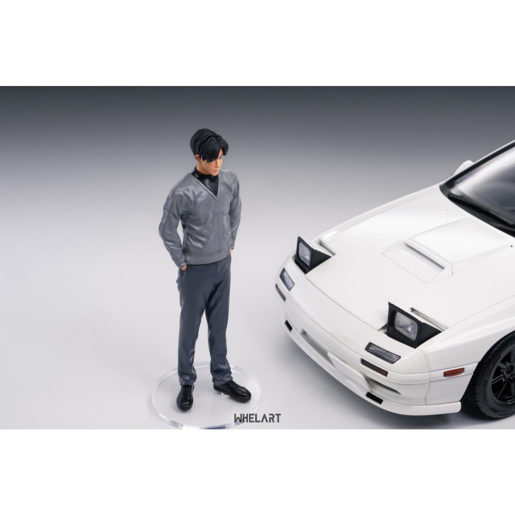 模例】WHELART 1/18 頭文字D 30週年紀念版高橋涼介Mazda RX-7 FC3S