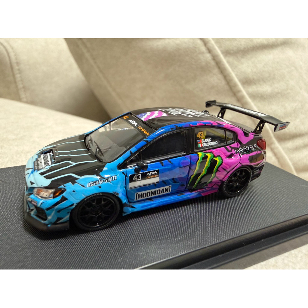 TPC model Subaru WRX STI hoonigan Ken Block 1:64 | 蝦皮購物