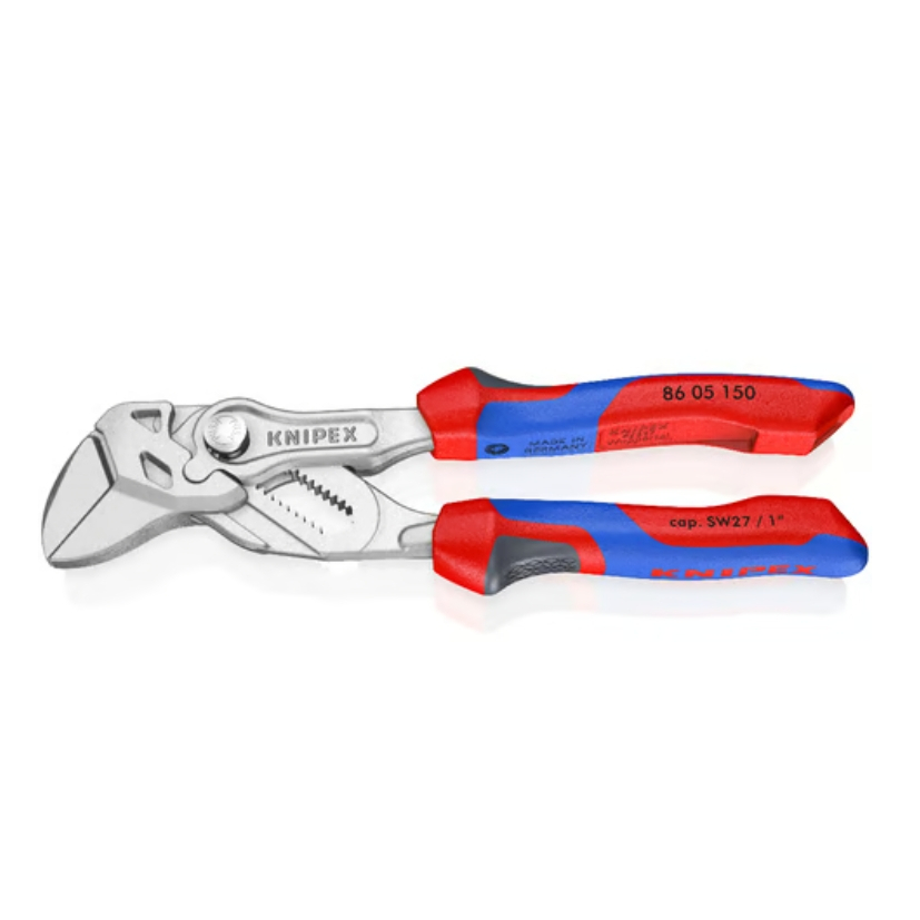 美德工具】新版手柄Knipex 86 05 150 pliers Wrench 雙料多功水管鉗