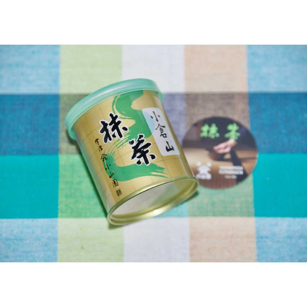 經典日貨】現貨日本京都山政小山園小山園宇治抹茶抹茶小倉山30g 罐