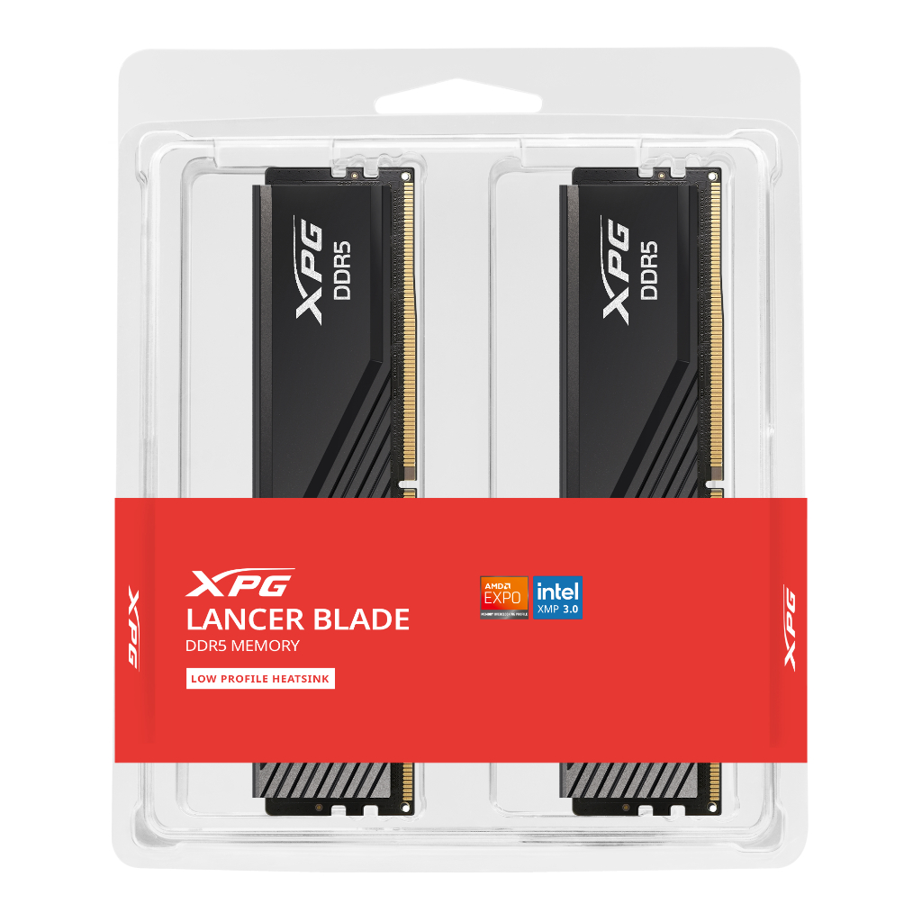 ADATA 威剛XPG LANCER BLADE DDR5-6000 16G*2 32GB*2CL30 CL48 矮版
