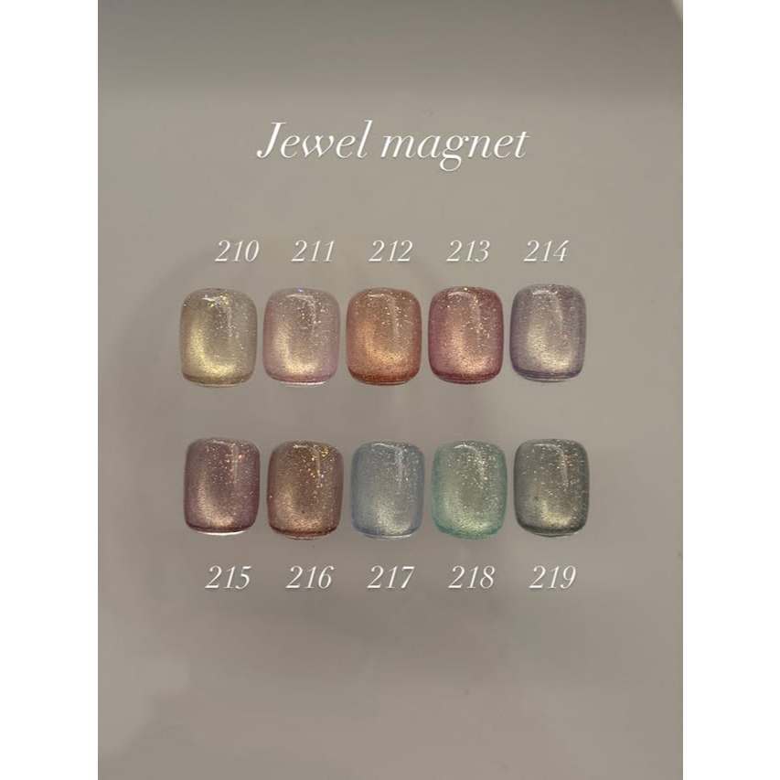 日本代購enoi jewel magnet mg210~mg219 貓眼膠| 蝦皮購物