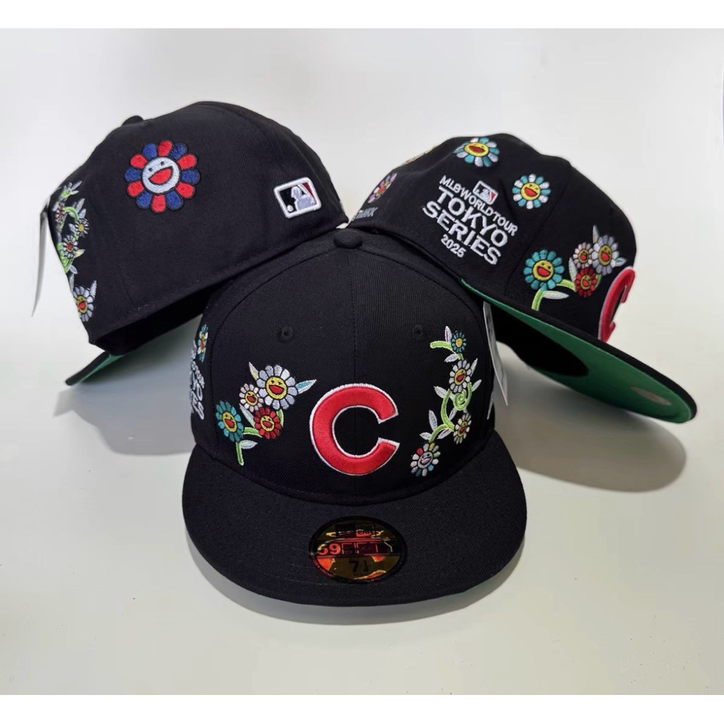 全新限量免運村上隆J Balvin New Era x Takashi Murakami 太陽花聯名毛