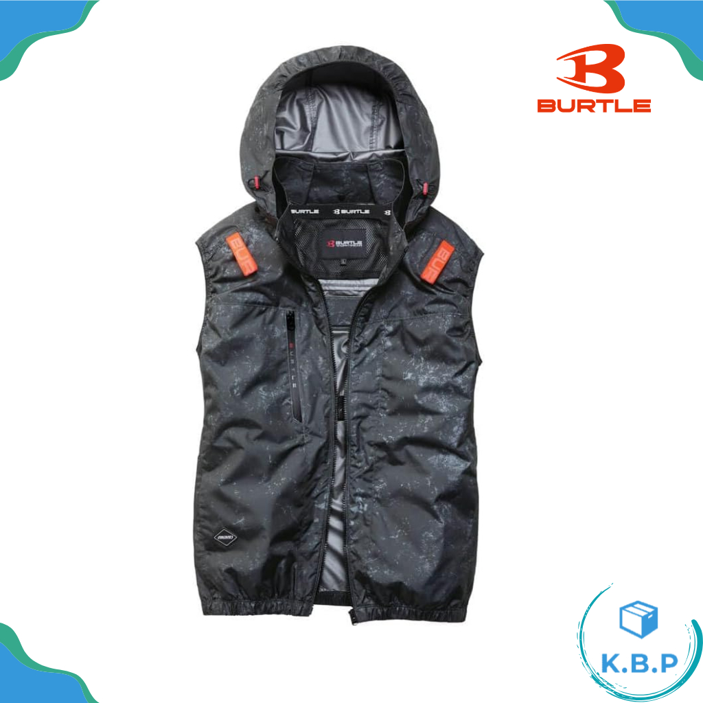 日本 2026 新型 Burtle ac2094 HB 高背風扇開口 空調服專用 作業服 工作服 | 蝦皮購物