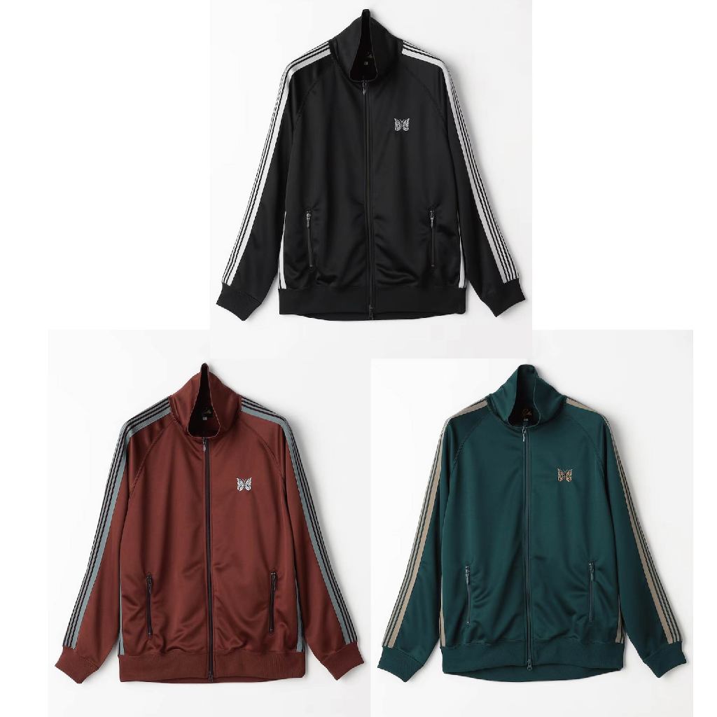 日本代購Needles】Track Jacket PolySmooth Navy外套| 蝦皮購物