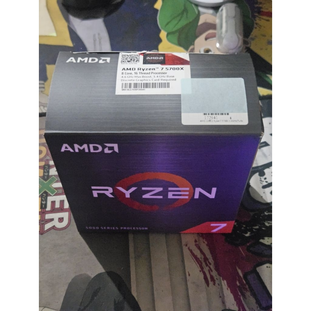 AMD R7 5700X B2 Ryzen 7 5700X CPU AM4 處理器 R7-5700X 5800X | 蝦皮購物