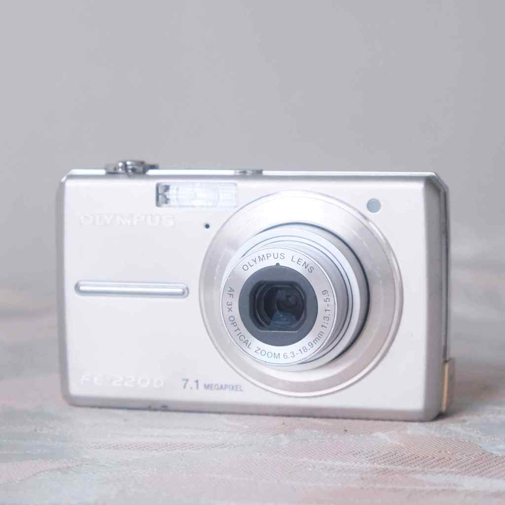 OLYMPUS FE 220 金屬早期CCD 相機| 蝦皮購物