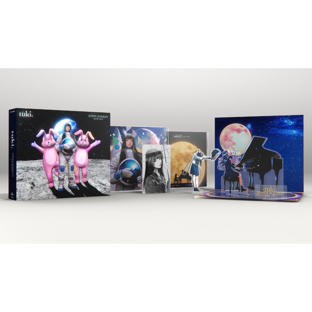 代購預約6月店鋪特典tuki. NIPPON BUDOKAN ～承認欲求爆発～BD DVD