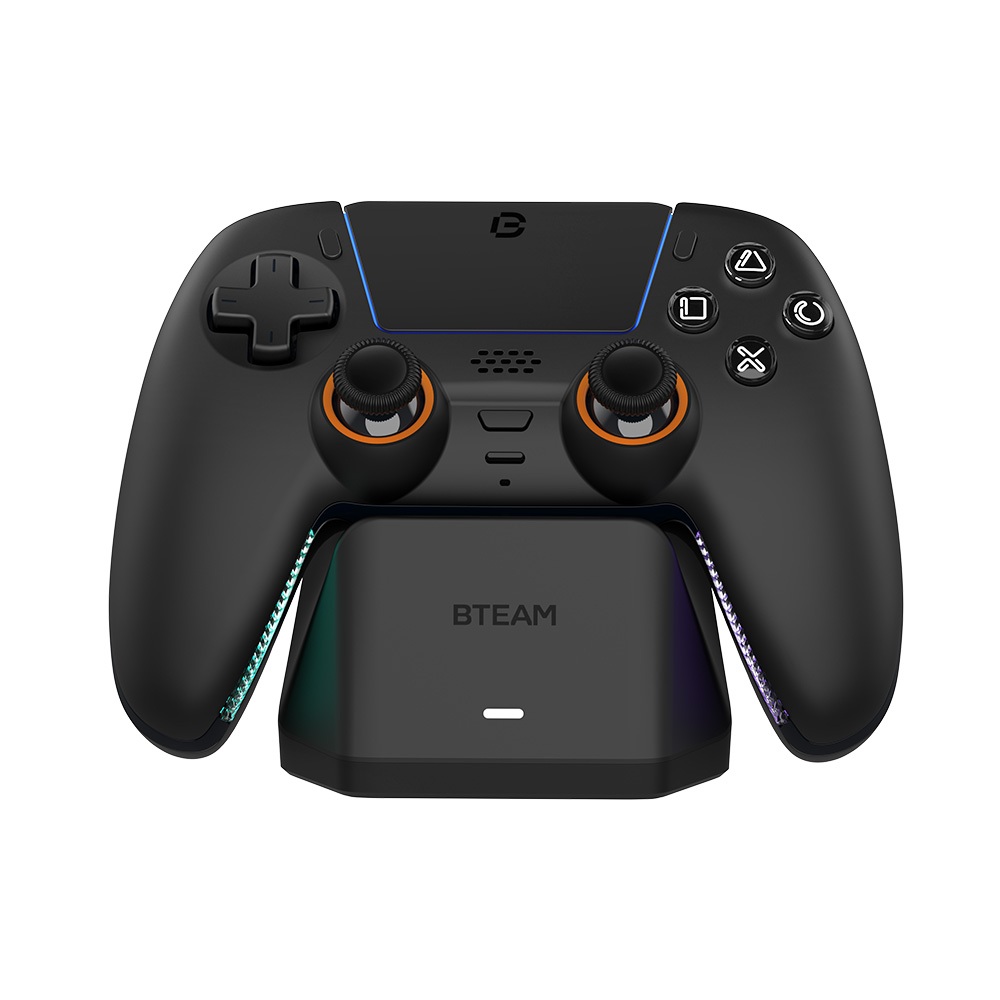 【Bteam】Quantum PS5 無線 遊戲手把 手機 連發 震動 巨集 RGB 極域 | 蝦皮購物