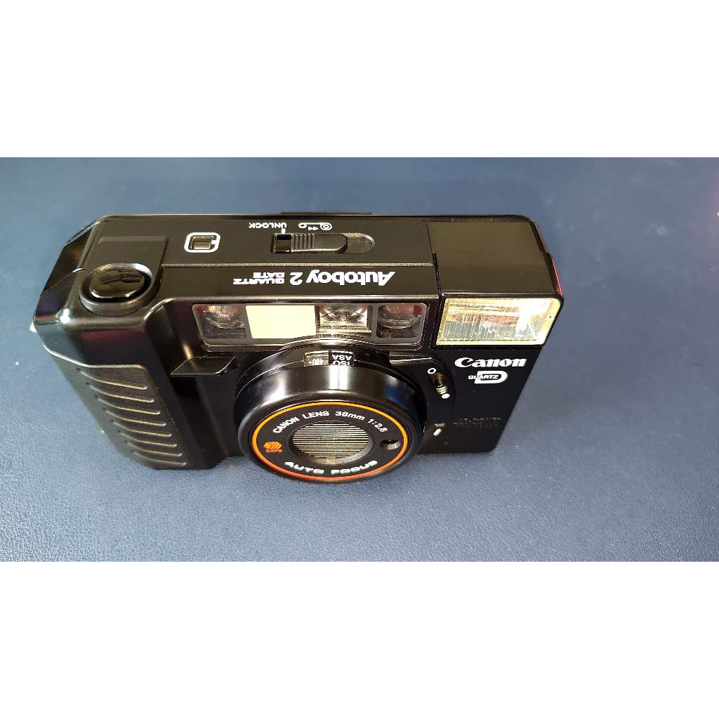 CANON AUTOBOY 2 - QUARTZ DATE 38mm F2.8大光圈自動對焦和曝光底片