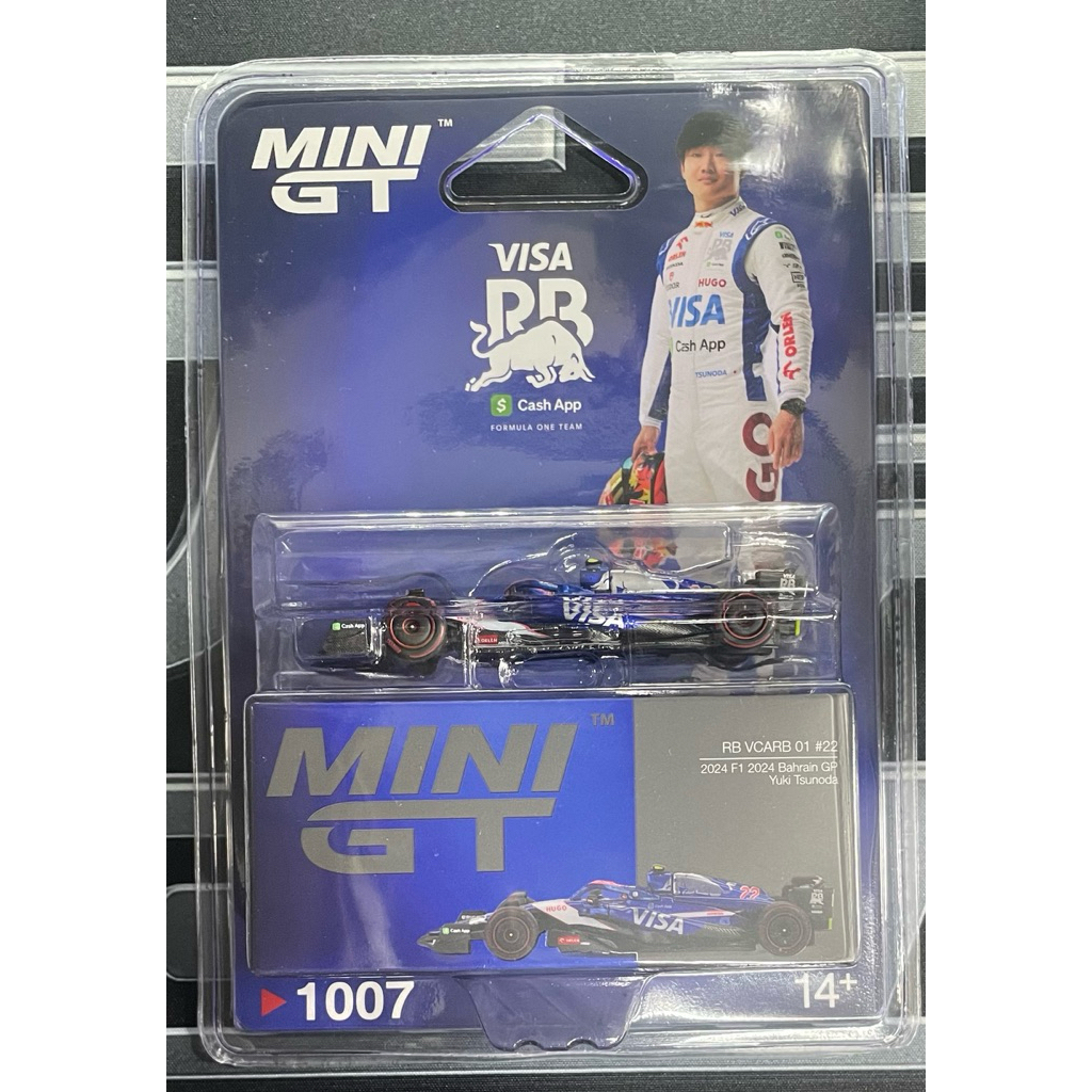 《玩具男子》Mini GT 1007 RB VCARB 01 #22 F1 2024 巴林站 Yukon | 蝦皮購物