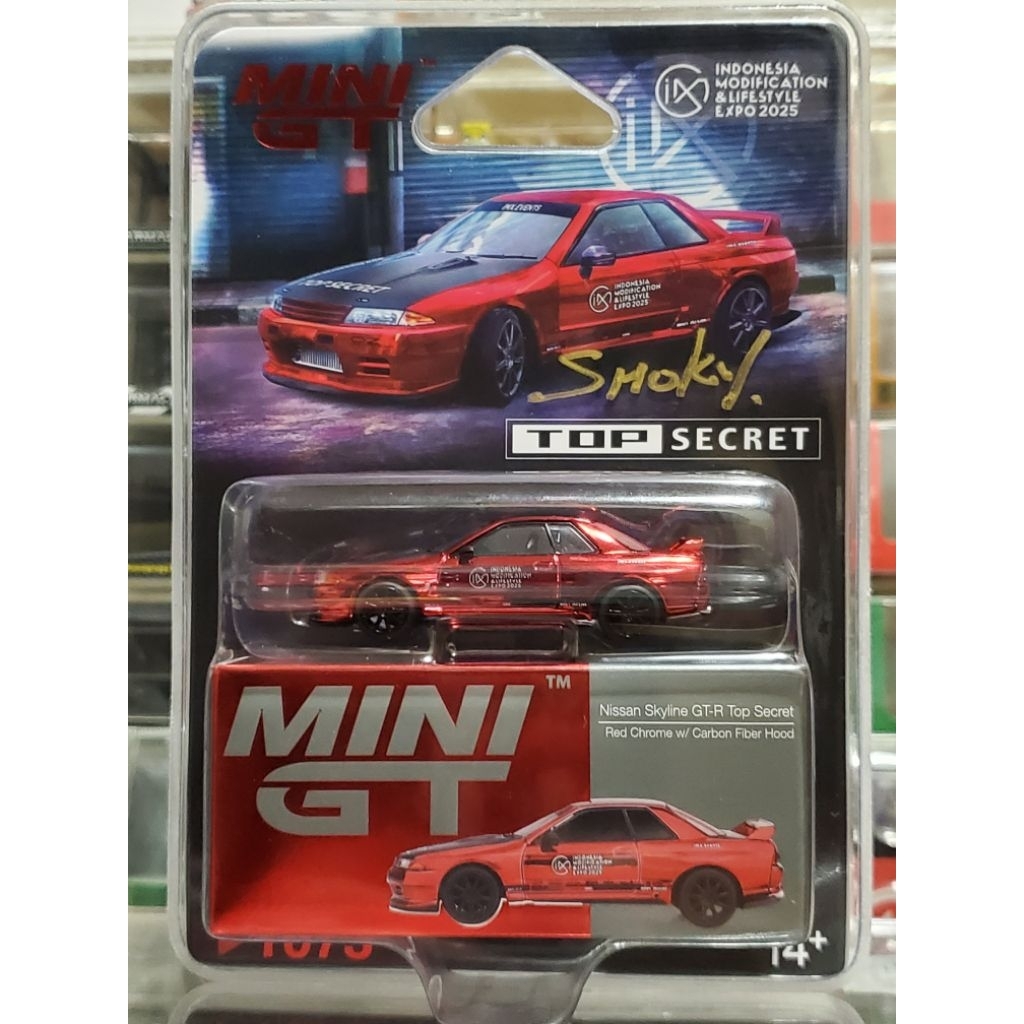 1/64 mini gt gtr r32 top secret #1073『2025印尼imx限定吊卡』 | 蝦皮購物
