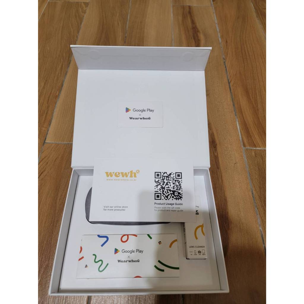 全新Google Play 贈品GW03 眼鏡メガネWearwhere | 蝦皮購物