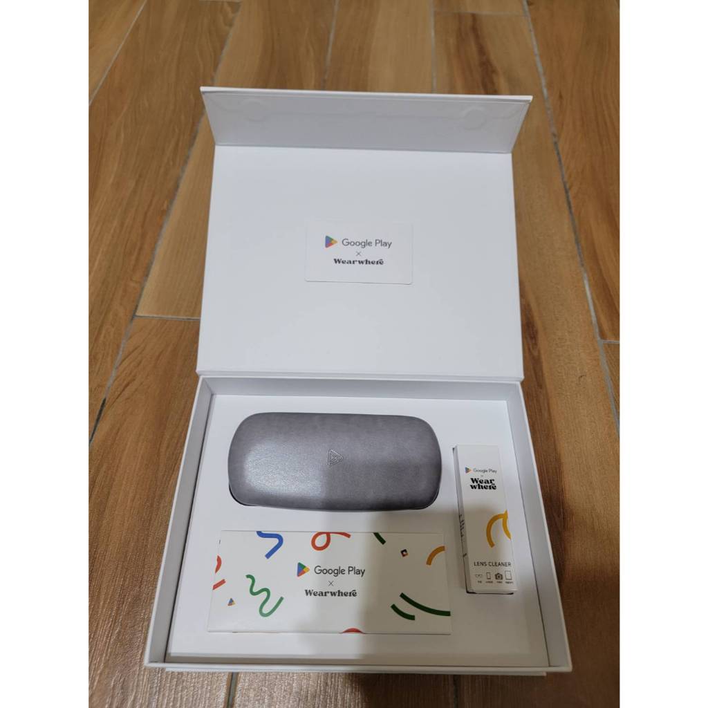 全新Google Play 贈品GW03 眼鏡メガネWearwhere | 蝦皮購物