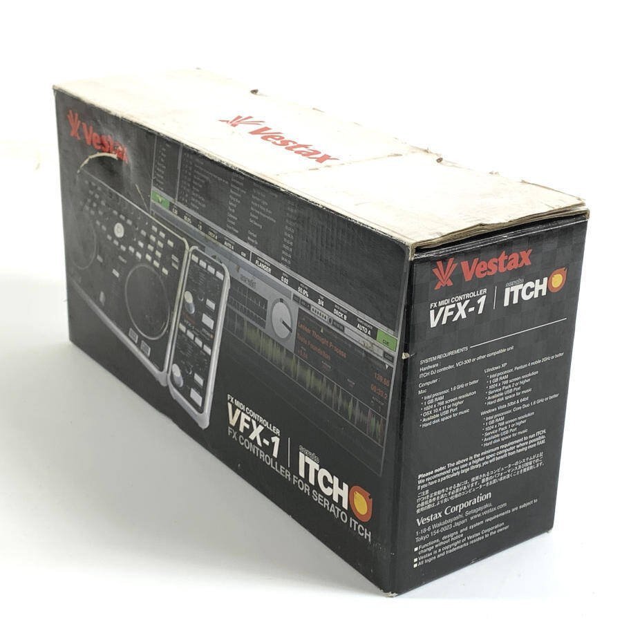 Vestax VCI-300 VFX-1 雙軌數位DJ控制器混音器Serato DJ / VDJ