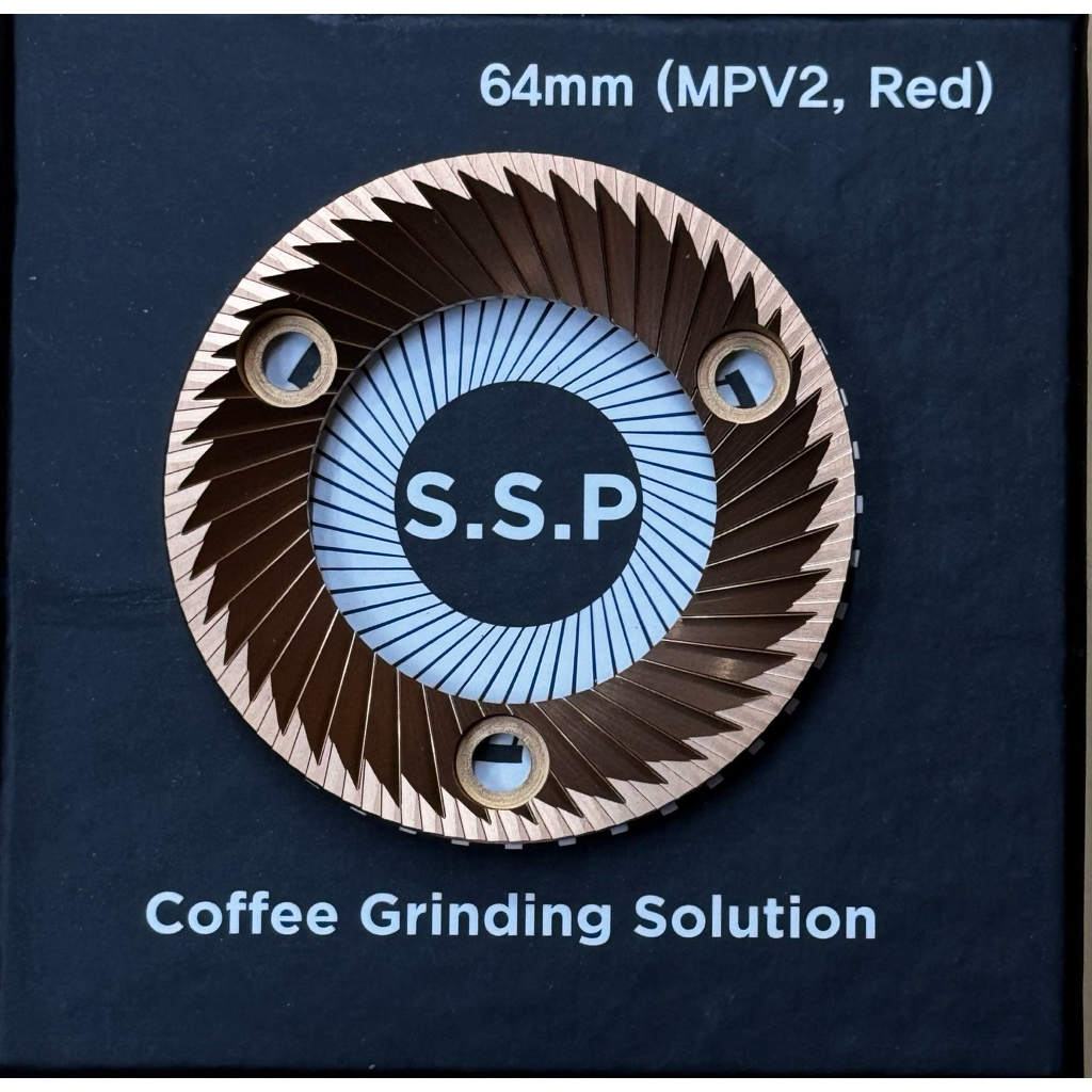 SSP red speed MPV2 鍍鈦 64mm 手沖（多功）刀盤 Brewing Burrs | 蝦皮購物