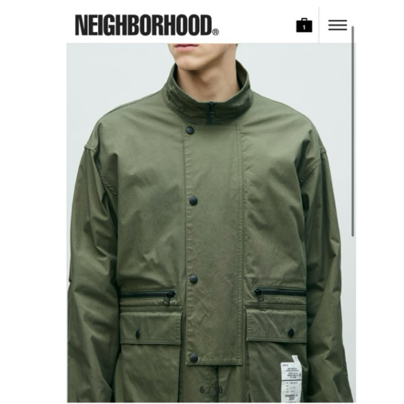 NEIGHBORHOOD STAND COLLAR FIELD JACKET工裝外套潮流代購日本正品26ss
