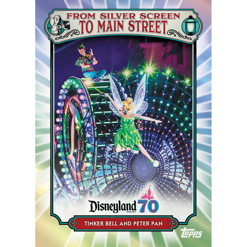 現貨Topps Disneyland 70th Anniversary Hobby Box 迪士尼70週年卡盒