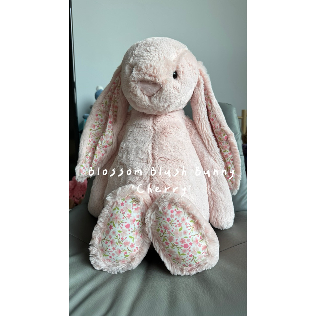 現貨🇬🇧jellycat Luxe Bunny Scarlett~ Springlowe超缺貨51公分Huge
