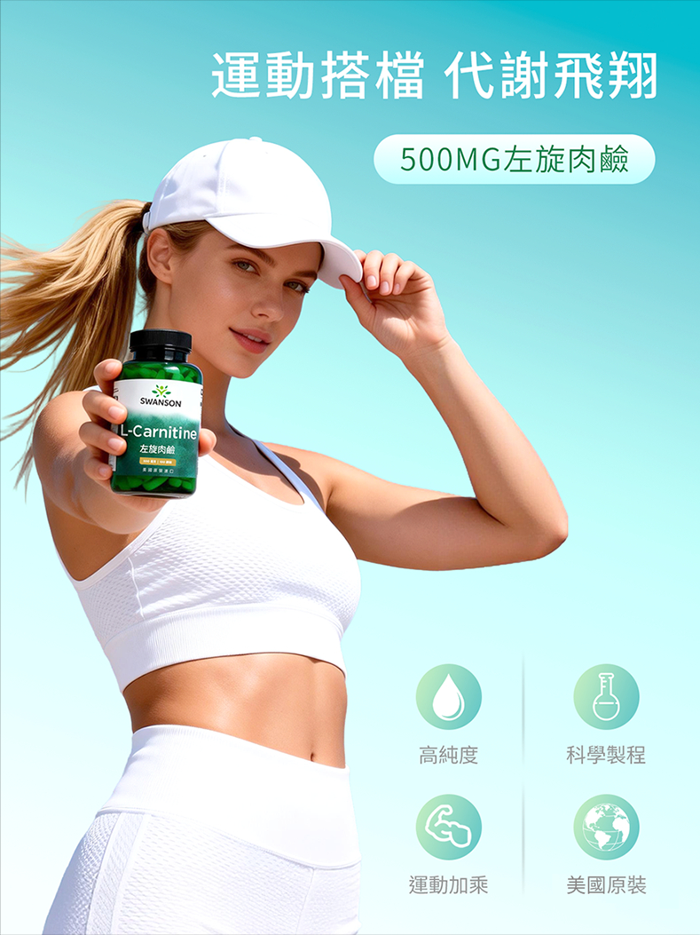 100500mg L-Carnitine SWANSON Nelum |