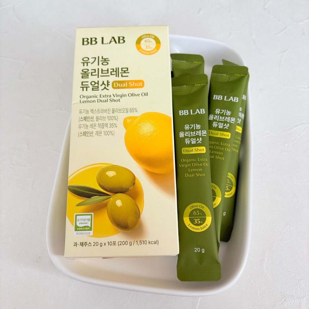 【現貨】韓國 BB LAB 有機橄欖檸檬雙效飲 10入/盒 晨間排便順暢 100%初榨橄欖油 檸檬原汁 體內環保 | 蝦皮購物