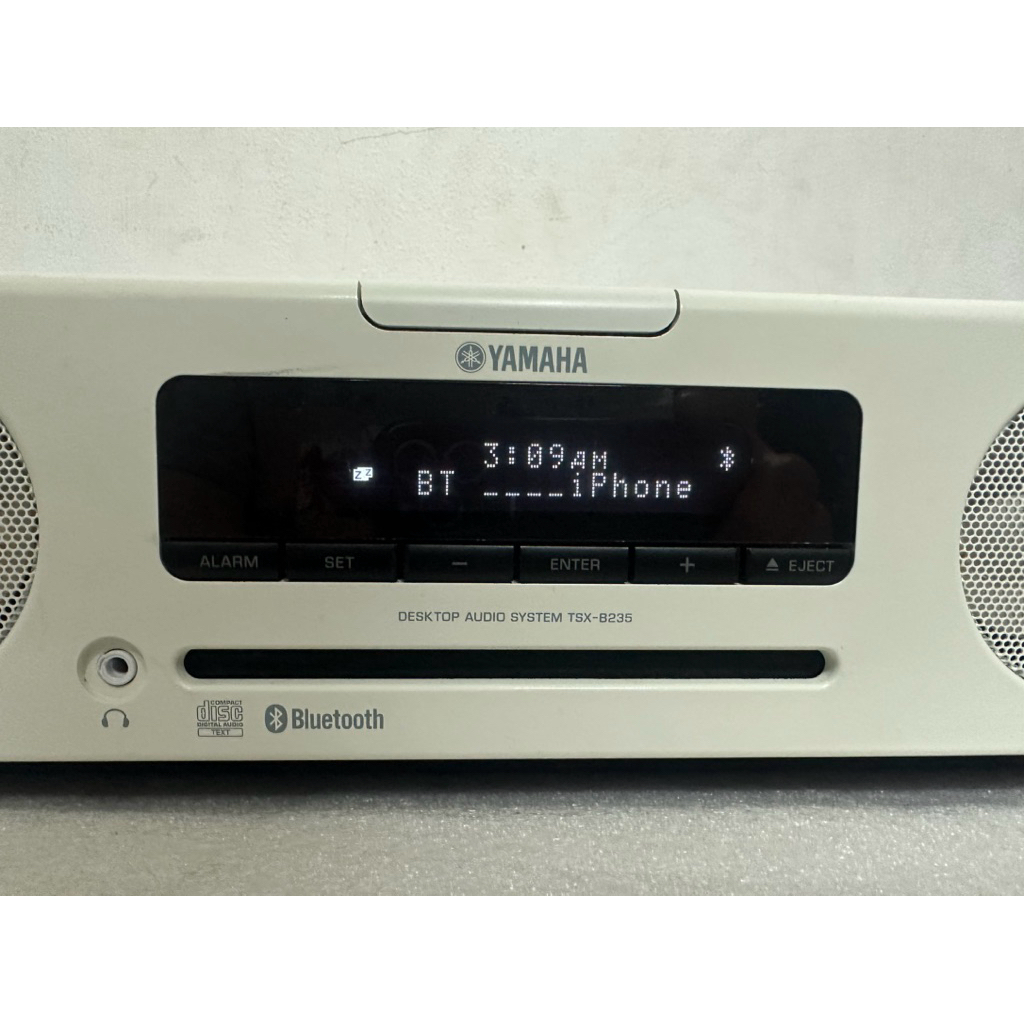 YAMAHA TSX B235 床頭音響USB CD AUX 藍芽聲音超值全新拷貝遙控器