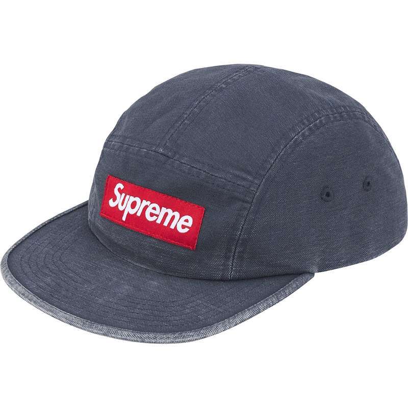 帽子 supreme 26ss Canvas Camp Cap SUPREME 26SS CANVAS CAMP CAP 五分割帽(水洗深藍色) 化學原宿| 蝦皮購物