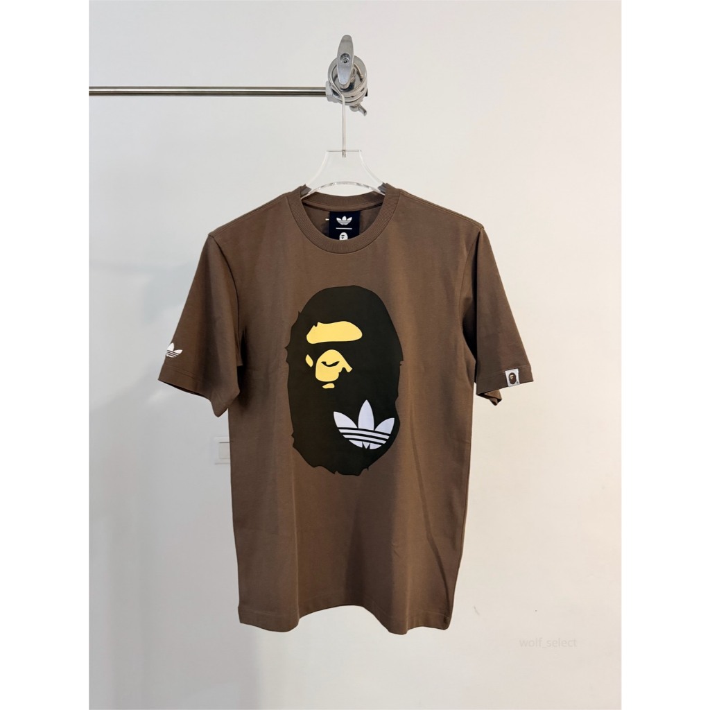 狼嚴選】現貨BAPE x adidas Ape Head Tee 短袖KF4915 | 蝦皮購物