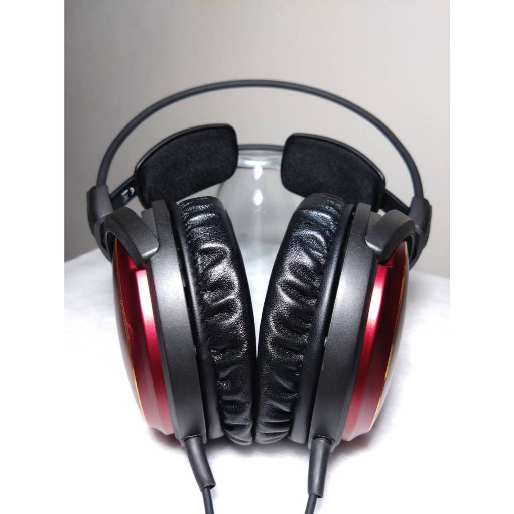 中古銘機】鐵三角audio-technica ATH-A900X LTD 緋紅色2000台限定女毒