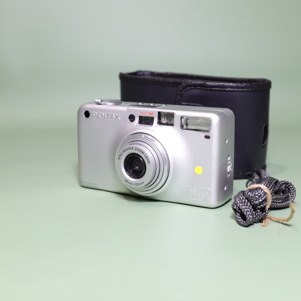 Polaroid雜貨店】♞Pentax Espio 120 SW 銀135 底片傻瓜相機| 蝦皮購物