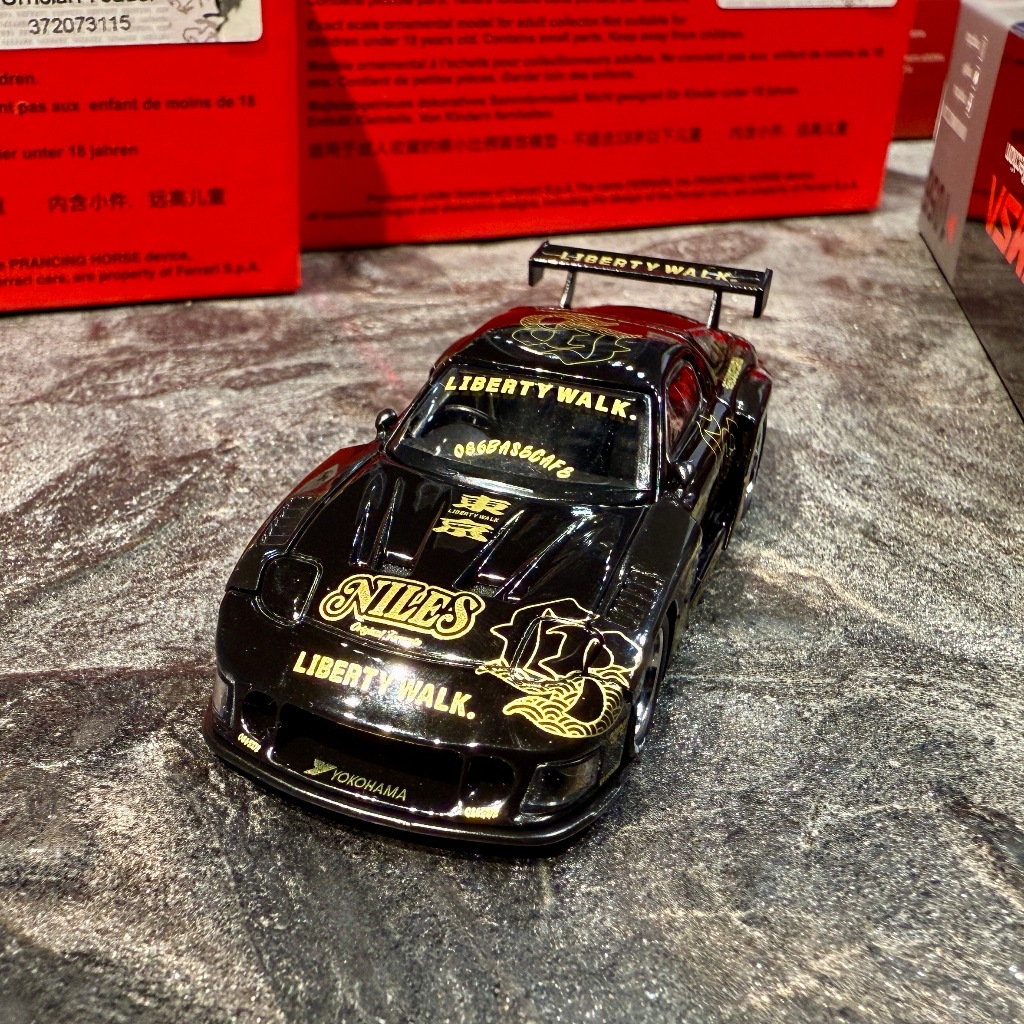當日寄 MINI GT LB Super Silhouette RX7 RX-7 FD NILES 1101 黑金 | 蝦皮購物