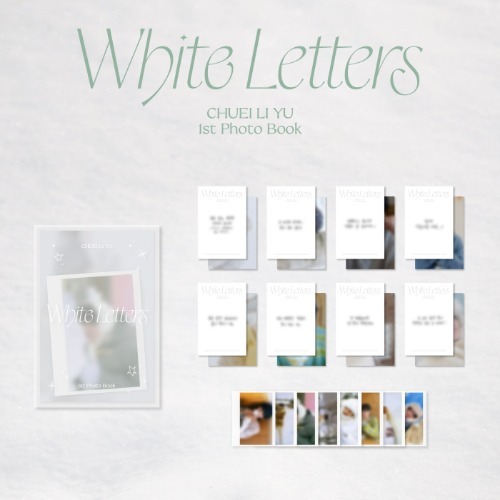 仙女樹🌟 現貨崔立于CHUEI LI YU ' WHITE LETTERS ' 官方周邊官方寫真